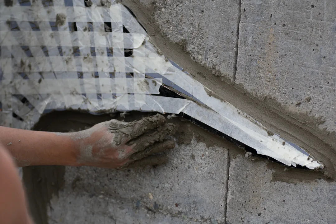 Instalación colectiva de mosaicos